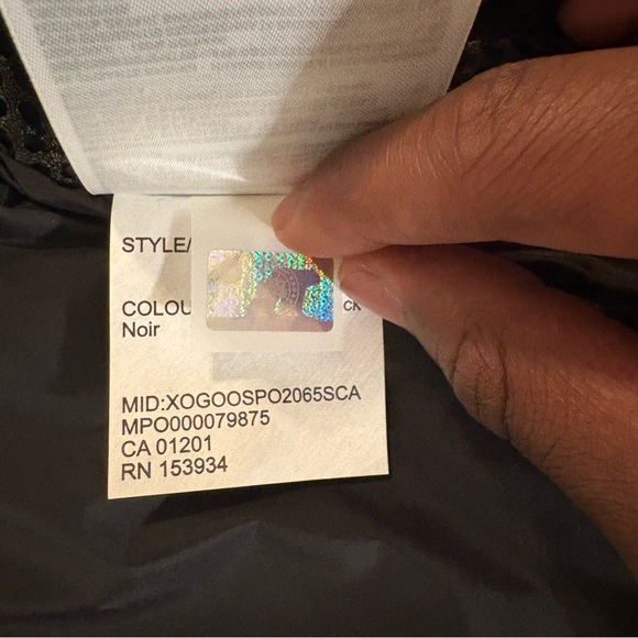 Canada Goose Black Puffer Jacket - Picture 5 of 5